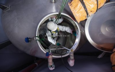 Pencucian Tangki Silo Kupang